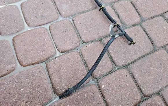 Opel Combo E Fuel return line/hose 9824723180