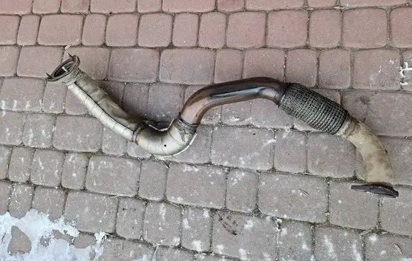 Opel Astra K Exhaust flexible connection