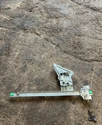 Sliding door window regulator with motor