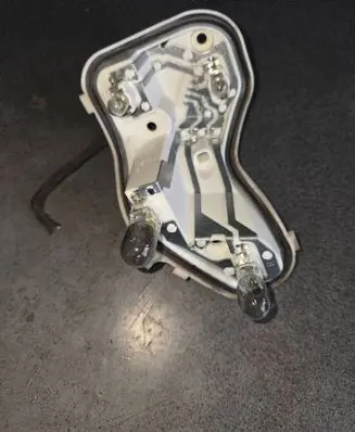 Opel Astra J Rear/tail lights 13306460