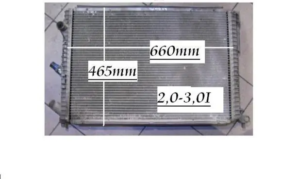 Renault Laguna I Coolant radiator DRM23024