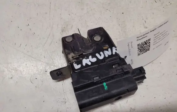 Renault Laguna II Tailgate/trunk/boot lock/catch/latch 8200000987