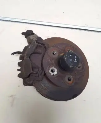 Front wheel hub spindle knuckle