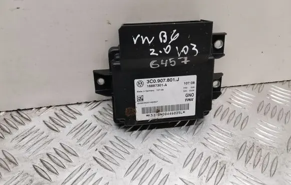 Volkswagen PASSAT B6 Hand brake control module 3C0907801J 16887301A