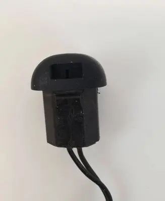 Windshield washer spray nozzle