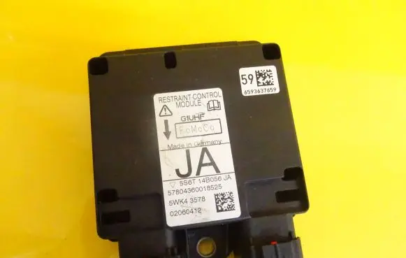 Mazda 2 Airbag control unit/module 5S6T14B056JA 5WK43578