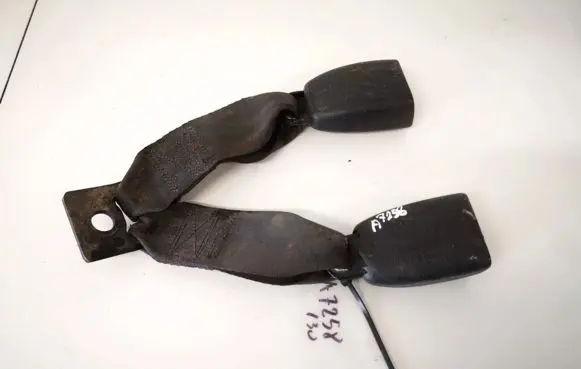 Middle seatbelt buckle (rear)