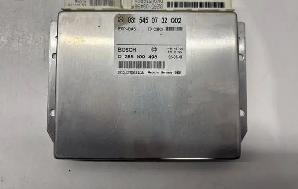 Mercedes-Benz E W210 ESP (stability system) control unit 0315450732 0265109498 DKDU09023116