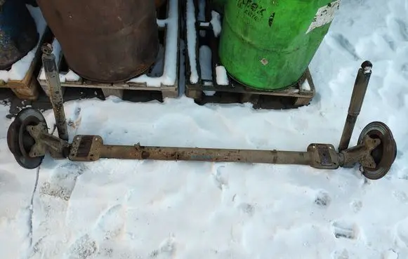 Renault Master II Rear axle beam 
