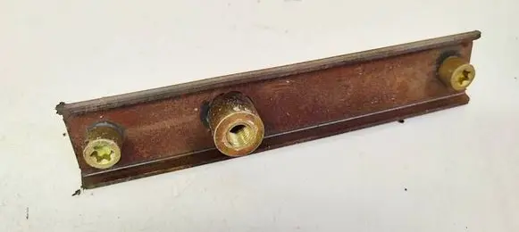 BMW X5 E53 Seat belt adjustment rail 33026632