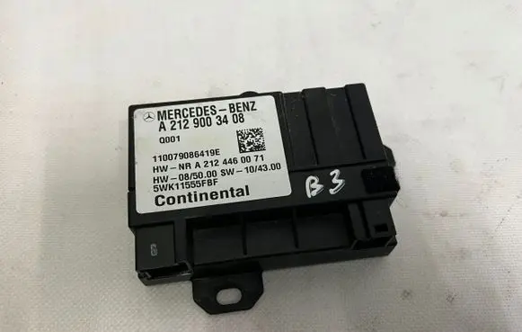 Mercedes-Benz C W204 Fuel injection pump control unit/module A2129003408