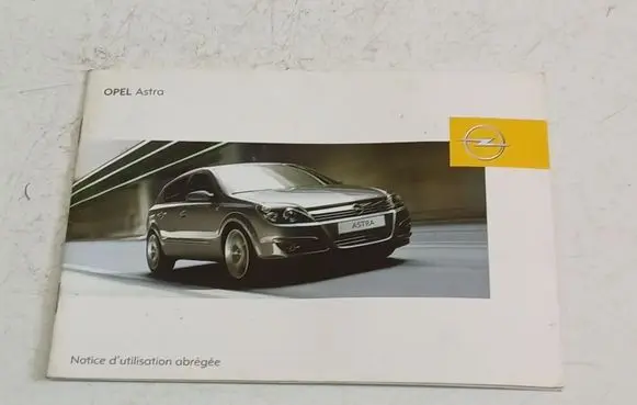 Opel Astra H Owners service history hand book 