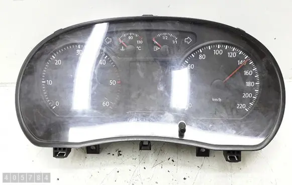Volkswagen Polo IV 9N3 Speedometer (instrument cluster) 555001490100