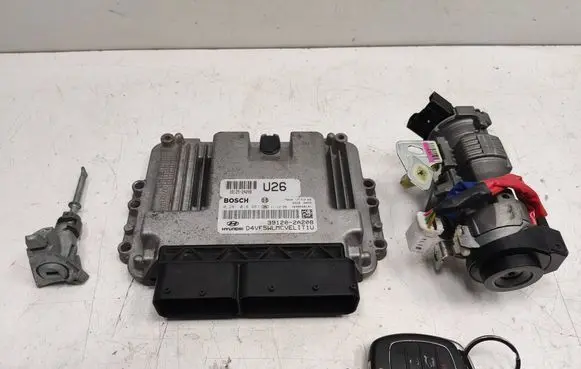 Engine ECU kit and lock set