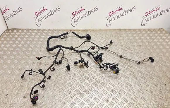 Volkswagen PASSAT B8 Engine installation wiring loom 04E972627BG 04E971067001