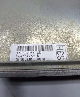 Honda Accord Engine control unit/module 37820P5SG31 1647346918