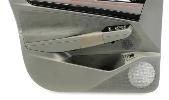 Front door card panel trim