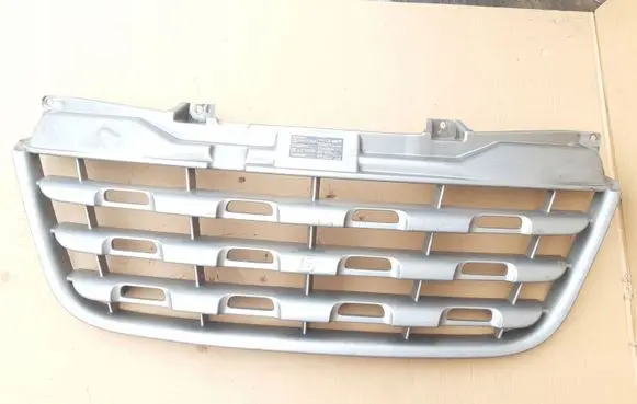 Front bumper upper radiator grill