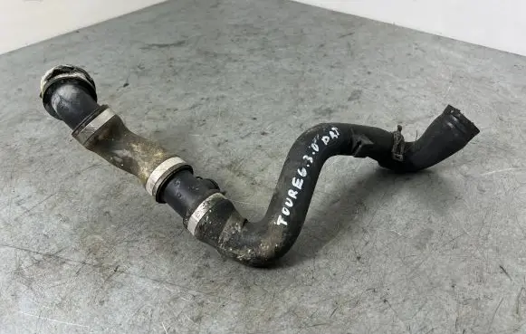Volkswagen Touareg II Engine coolant pipe/hose 7L8121115 7L6122291AC