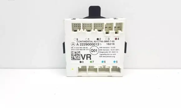 Mercedes-Benz C W205 Door control unit/module A2229000013