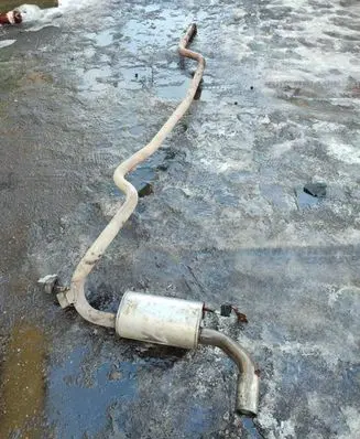 BMW 3 F30 F35 F31 Muffler/silencer 8518877