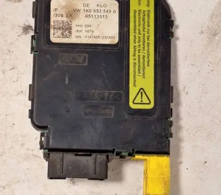 Skoda Octavia Mk2 (1Z) Steering angle sensor 05113513 1K0953549A 01016051250503