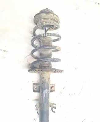 Front shock absorber with coil spring