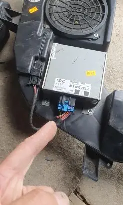 Audi A4 S4 B7 8E 8H Sound system wiring loom 1J0962623A 8E9035223D
