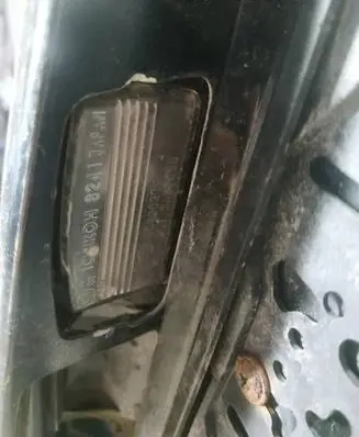 Nissan Murano Z50 Number plate light