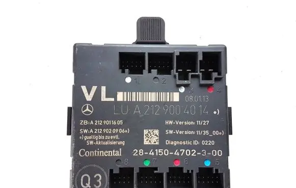 Mercedes-Benz C W204 Door control unit/module A2129004014