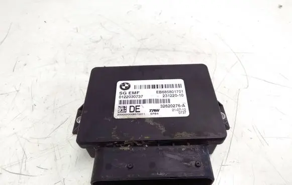 BMW 5 F10 F11 Hand brake control module EB685801701 0122030737 32620276A