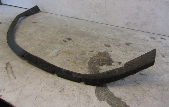 Front bumper foam support bar