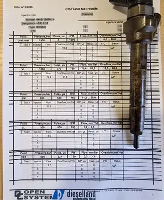 BMW 5 F10 F11 Fuel injector 7810702