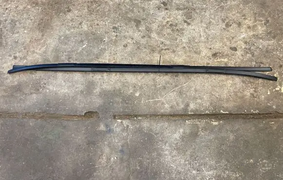 Roof trim bar molding cover