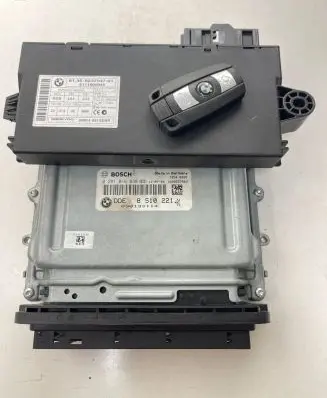 BMW 3 E90 E91 Engine ECU kit and lock set 8510221 030133114 1039S37983