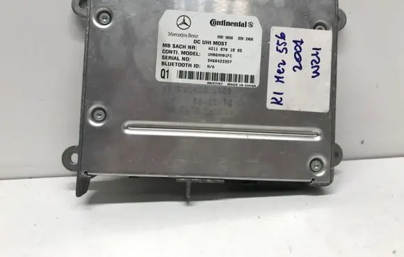 Mercedes-Benz E W211 Bluetooth control unit module A2118701885