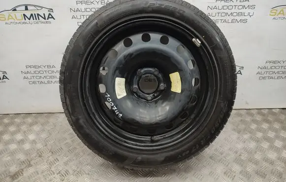 Peugeot 607 R17 spare wheel 