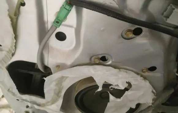Honda CR-V Sliding door window regulator with motor