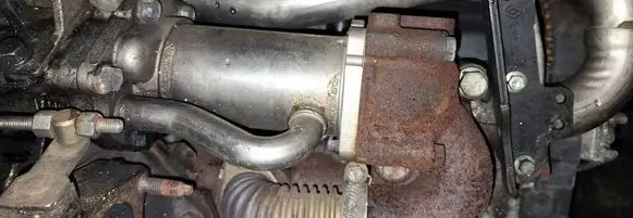 Nissan Note (E11) EGR valve cooler 