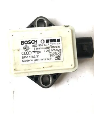 Audi A4 S4 B7 8E 8H ESP acceleration yaw rate sensor 8E0907637C 0265005620