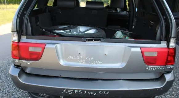 BMW X5 E53 Tailgate/trunk/boot lid