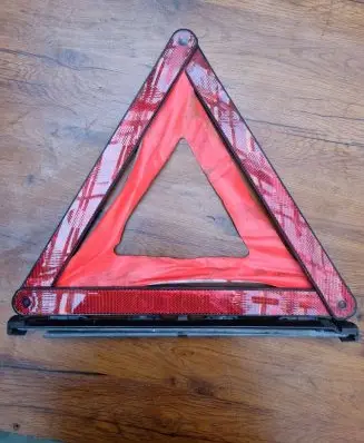 Emergency warning sign