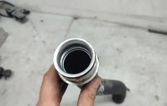 Porsche Panamera (970) Engine coolant pipe/hose 97010650201