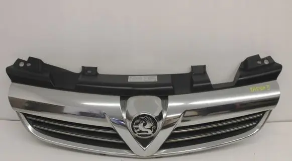 Opel Zafira B Front bumper upper radiator grill 13247327