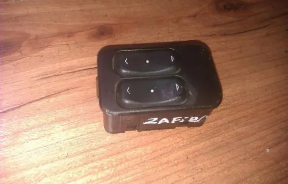Electric window control switch