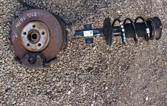 Volkswagen T-Cross Front wheel hub spindle knuckle 2Q0407256K