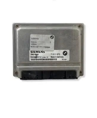 BMW 3 E46 Engine control unit/module 7511570 7512271 DMEMS43