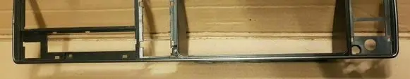 Volkswagen Golf I Dashboard center trim panel 154867243 RHD