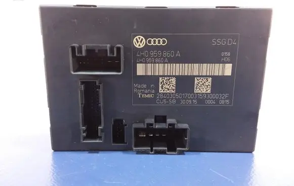 Audi A8 S8 D4 4H Seat control module 4H0959860A