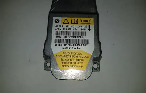 BMW 5 E60 E61 Airbag control unit/module 65779118931